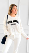 Santa Monica Cable Knit Sweater-140 Sweaters-Charlotte Avery-Coastal Bloom Boutique, find the trendiest versions of the popular styles and looks Located in Indialantic, FL