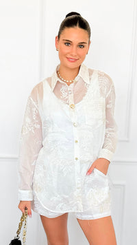 Dreamy Petals Embroidery Italian Set-210 Loungewear/Sets-SEÑORITA C-Coastal Bloom Boutique, find the trendiest versions of the popular styles and looks Located in Indialantic, FL