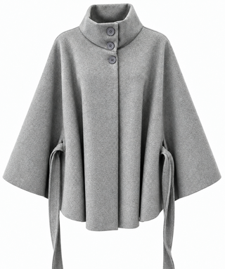 Riding Club Italian Cape- Heather Grey