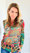Fashion Hunter Italian St Tropez Knit-140 Sweaters-Italianissimo/SORPRESA-Coastal Bloom Boutique, find the trendiest versions of the popular styles and looks Located in Indialantic, FL