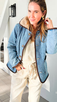 The Switch Up Reversible Jacket-160 Jackets-rivir-Coastal Bloom Boutique, find the trendiest versions of the popular styles and looks Located in Indialantic, FL