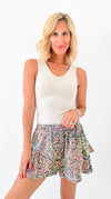 Sequin Skort-170 Bottoms-Fantastic Fawn-Coastal Bloom Boutique, find the trendiest versions of the popular styles and looks Located in Indialantic, FL