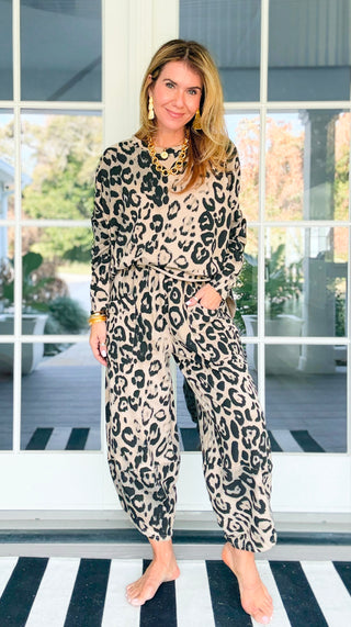 La Spezia Italian Leopard Cotton Set