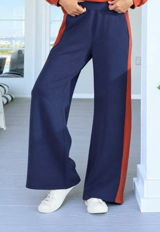 So Relaxed Side Stripe Wide Leg Pants