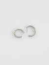 Round Hoop Earrings-Silver-230 Jewelry-Darling-Coastal Bloom Boutique, find the trendiest versions of the popular styles and looks Located in Indialantic, FL