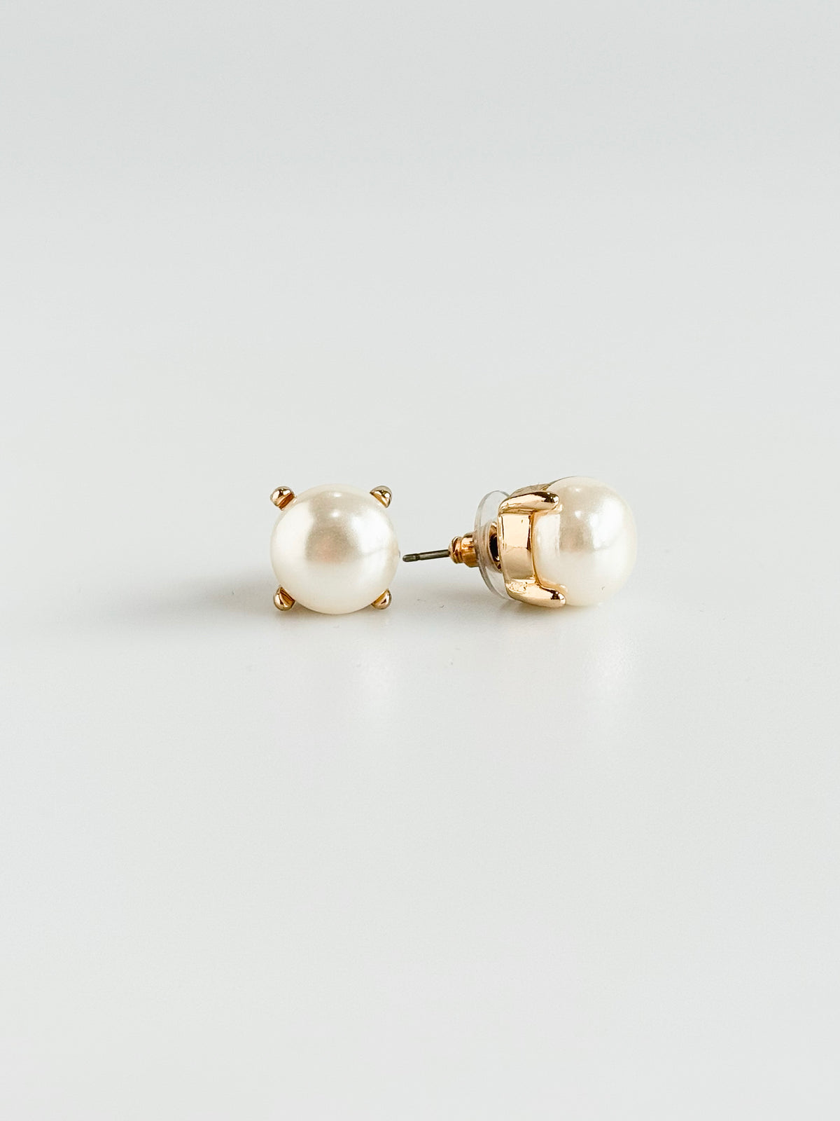 Classic Pearl Stud Earrings-230 Jewelry-NYW-Coastal Bloom Boutique, find the trendiest versions of the popular styles and looks Located in Indialantic, FL