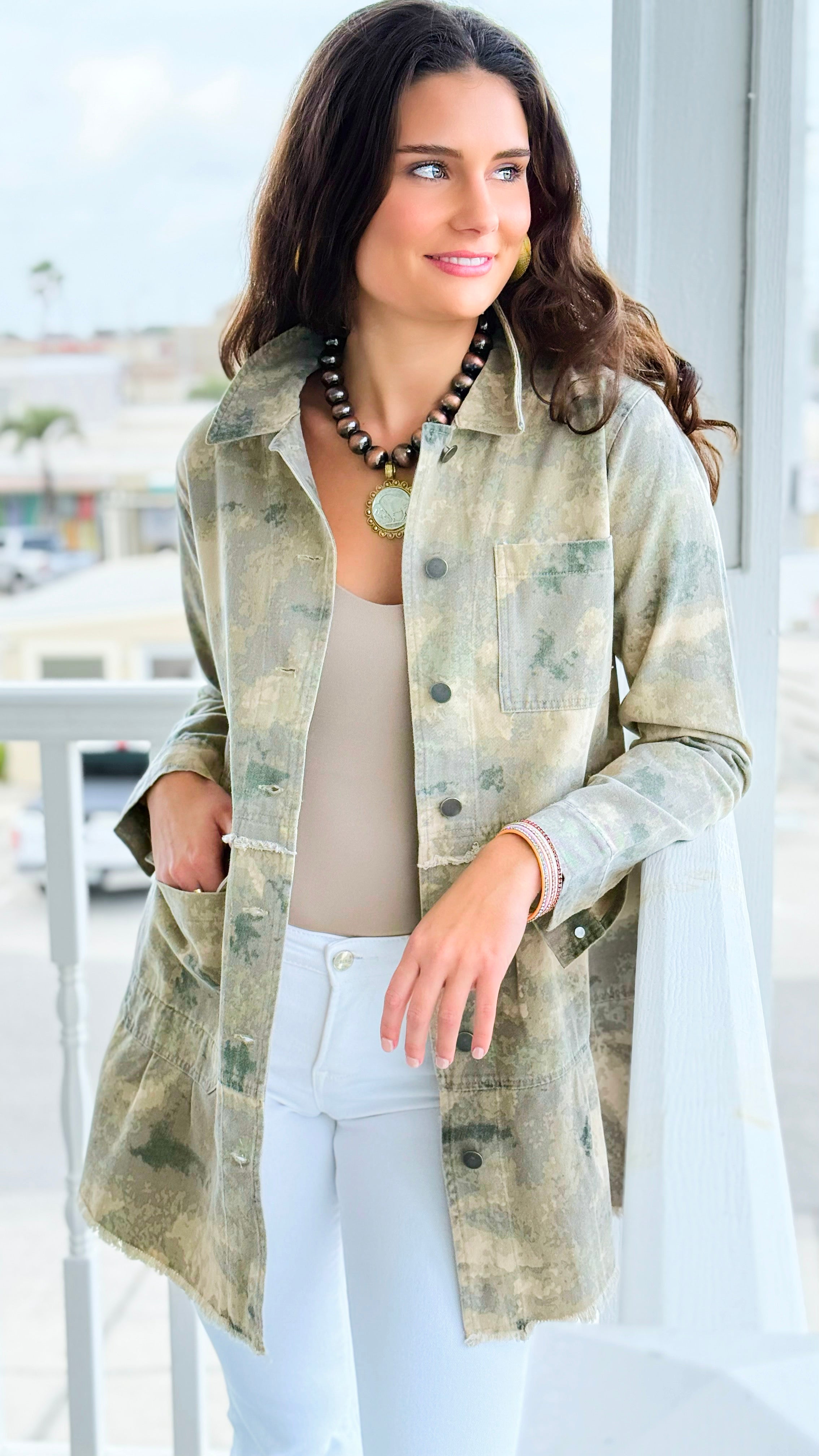 Desert Tier Trucker Jacket