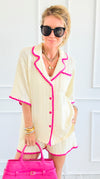 Soft Knit Lounge Set-210 Loungewear/Sets-Fantastic Fawn-Coastal Bloom Boutique, find the trendiest versions of the popular styles and looks Located in Indialantic, FL