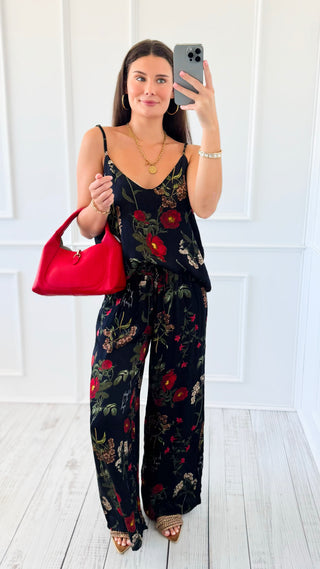 Moonlit Garden Italian Set- Black