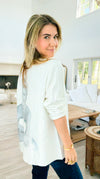 Peoples Princess Italian Boatneck Sweater-140 Sweaters-SORPRESA-Coastal Bloom Boutique, find the trendiest versions of the popular styles and looks Located in Indialantic, FL