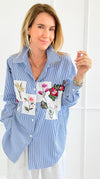 Botanical Gardens Blouse-170 Bottoms-SEÑORITA C-Coastal Bloom Boutique, find the trendiest versions of the popular styles and looks Located in Indialantic, FL