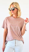 Hot Mess Block Graphic Top-110 Short Sleeve Tops-Tres Bien-Coastal Bloom Boutique, find the trendiest versions of the popular styles and looks Located in Indialantic, FL