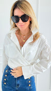 Subtle Sparkle Top-130 Long Sleeve Tops-PASTEL DESIGN-Coastal Bloom Boutique, find the trendiest versions of the popular styles and looks Located in Indialantic, FL