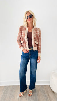 Wide Leg 70's Jeans-170 Bottoms-Q2-Coastal Bloom Boutique, find the trendiest versions of the popular styles and looks Located in Indialantic, FL