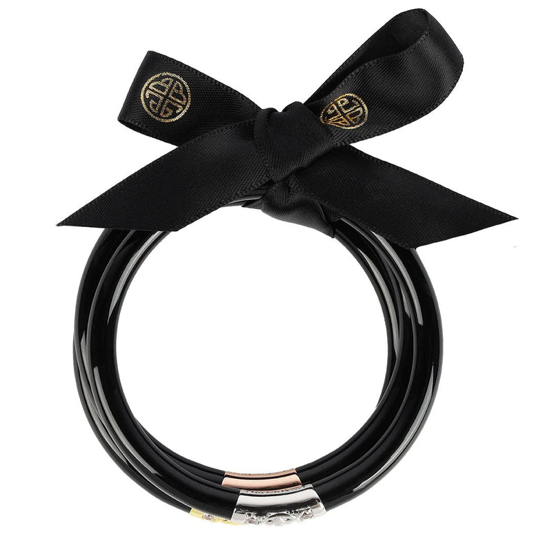 Three Kings All Weather Bangles - Black-230 Jewelry-Budhagirl-Coastal Bloom Boutique, find the trendiest versions of the popular styles and looks Located in Indialantic, FL