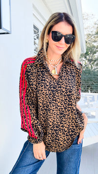 Savage Spark Top-110 Long Sleeve Tops-JODIFL-Coastal Bloom Boutique, find the trendiest versions of the popular styles and looks Located in Indialantic, FL