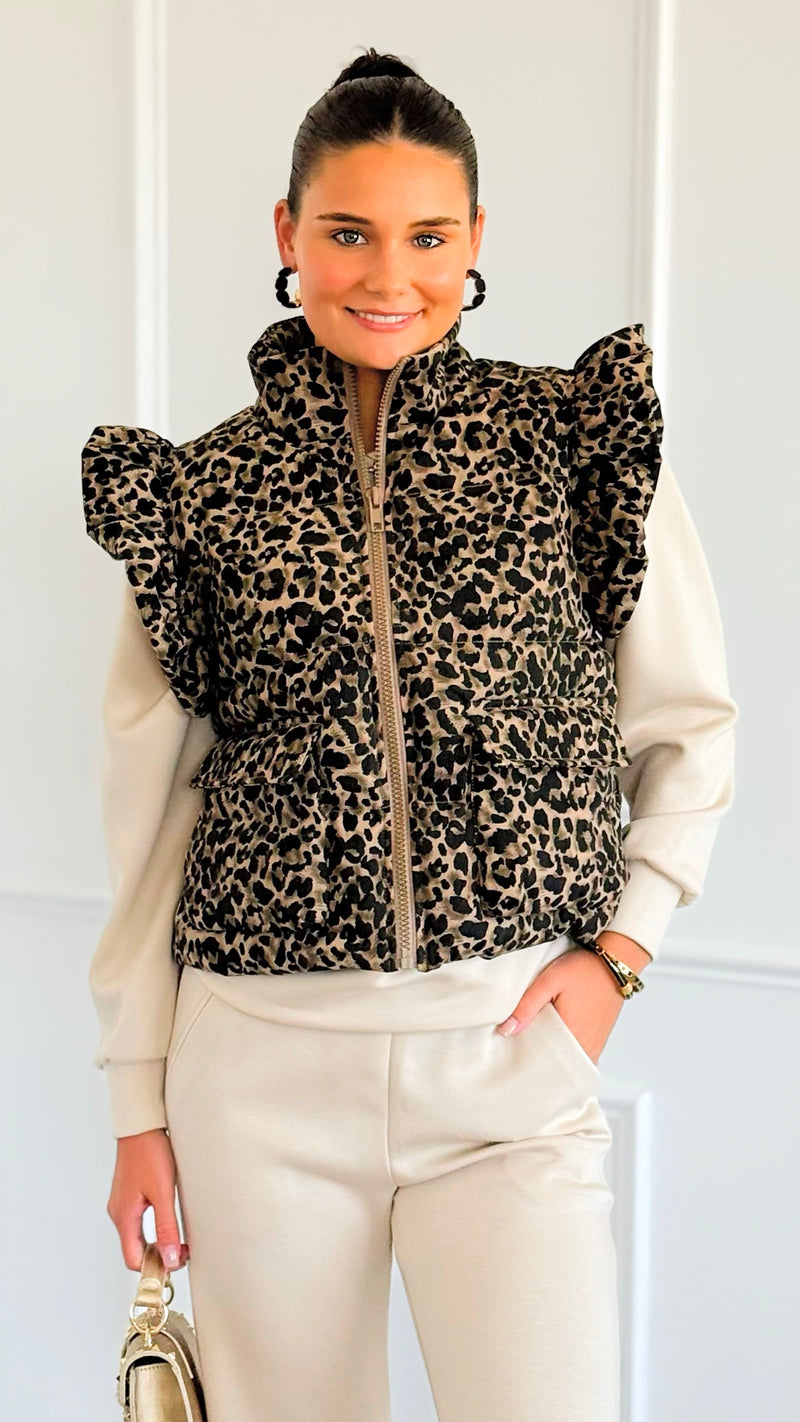 Le Puff Sauvage Vest-160 Jackets-JODIFL-Coastal Bloom Boutique, find the trendiest versions of the popular styles and looks Located in Indialantic, FL