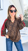 Savage Spark Top-110 Long Sleeve Tops-JODIFL-Coastal Bloom Boutique, find the trendiest versions of the popular styles and looks Located in Indialantic, FL