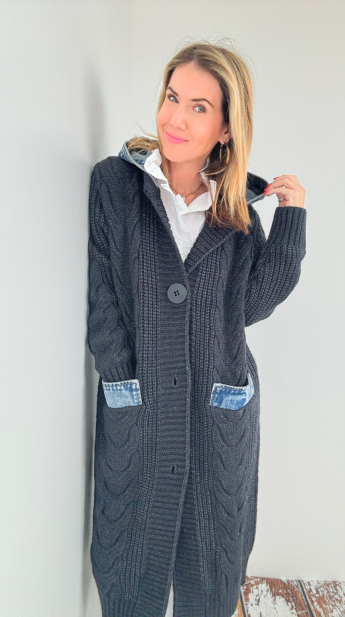 Urban Edge Knit Cardigan-150 Cardigans/Layers-Joh Apparel-Coastal Bloom Boutique, find the trendiest versions of the popular styles and looks Located in Indialantic, FL