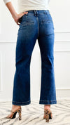In Control Crop Bootcut Jean-190 Denim-Risen-Coastal Bloom Boutique, find the trendiest versions of the popular styles and looks Located in Indialantic, FL
