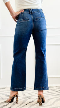 In Control Crop Bootcut Jean-190 Denim-Risen-Coastal Bloom Boutique, find the trendiest versions of the popular styles and looks Located in Indialantic, FL