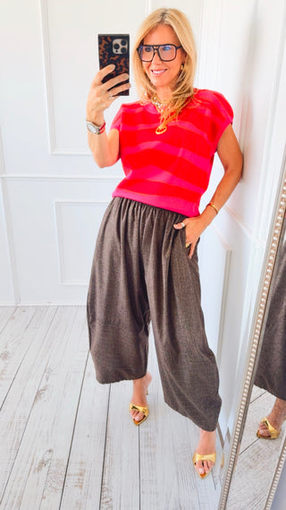 Sculpted Ease Italian Barrel Pant