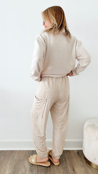 Dreamy Brushed Lounge Pants-170 Bottoms-CES FEMME-Coastal Bloom Boutique, find the trendiest versions of the popular styles and looks Located in Indialantic, FL