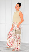 Petals Relaxed Italian Pant-100 Pants-BETTER GO-Coastal Bloom Boutique, find the trendiest versions of the popular styles and looks Located in Indialantic, FL