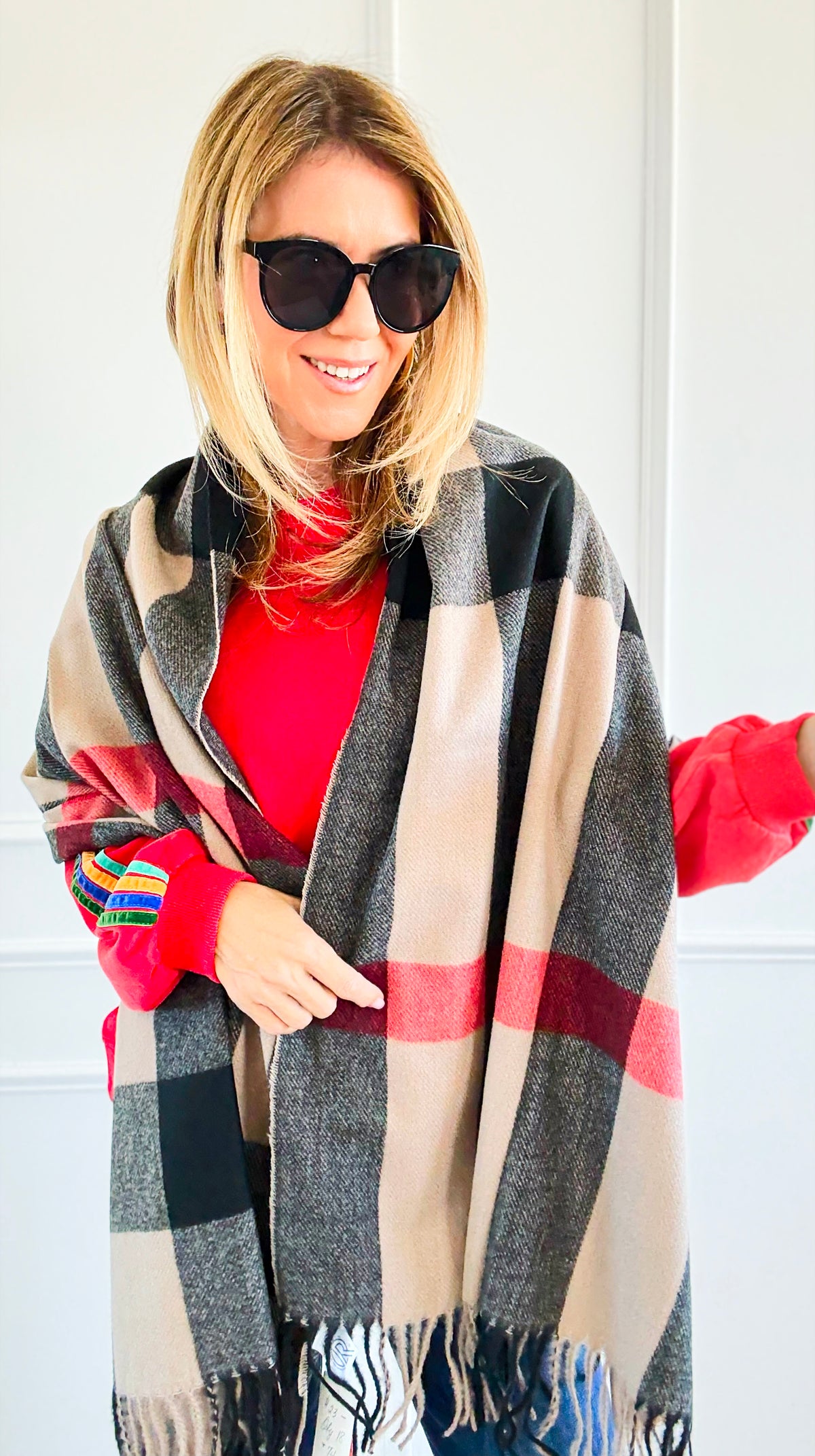 Evening Whisper Scarf-260 Other Accessories-Original USA-Coastal Bloom Boutique, find the trendiest versions of the popular styles and looks Located in Indialantic, FL