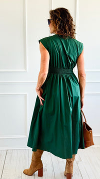 Modern Grace Midi Dress-200 Dresses/Jumpsuits/Rompers-entro-Coastal Bloom Boutique, find the trendiest versions of the popular styles and looks Located in Indialantic, FL