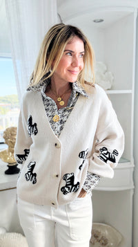 Wild Walk Button Cardigan