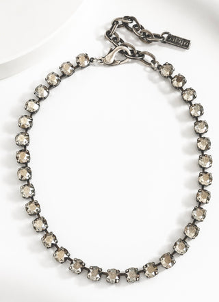 Oakland Necklace in Midnight Express Solids - Bronze Shade  - TOVA