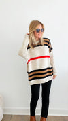 Iconic Italian Knit Pullover Sweater - Beige-140 Sweaters-Yolly-Coastal Bloom Boutique, find the trendiest versions of the popular styles and looks Located in Indialantic, FL