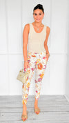 Sunday Bloom Italian Jogger-180 Joggers-V SKY-Coastal Bloom Boutique, find the trendiest versions of the popular styles and looks Located in Indialantic, FL