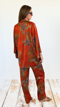 Autumn Garden Kimono-150 Cardigans/Layers-Paparazzi-Coastal Bloom Boutique, find the trendiest versions of the popular styles and looks Located in Indialantic, FL