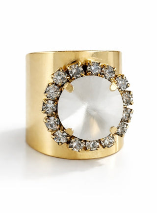Jacci Ring - White Matt - TOVA