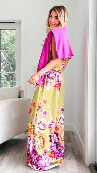 Harvest Blooms Kapri Italian Pants