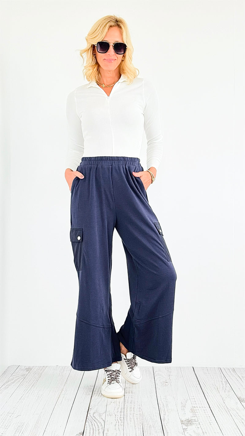 Effortless Utility Lounge Pants-170 Bottoms-Jodifl-Coastal Bloom Boutique, find the trendiest versions of the popular styles and looks Located in Indialantic, FL