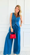 Sunday Stroll Pleated Pants-170 Bottoms-Flying Tomato-Coastal Bloom Boutique, find the trendiest versions of the popular styles and looks Located in Indialantic, FL