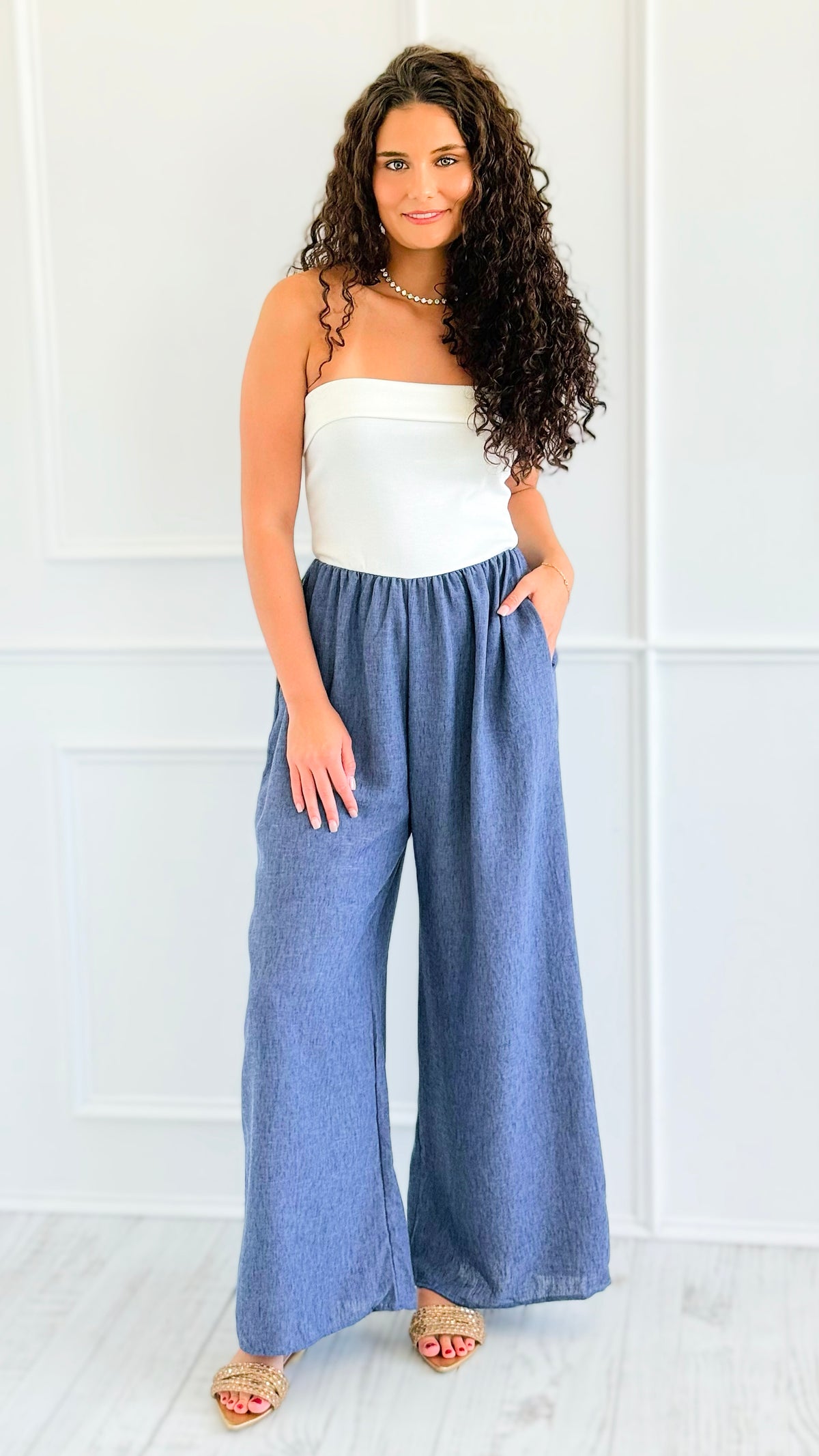 Weekend Muse Scuba Tube Jumpsuit-200 Dresses/Jumpsuits/Rompers-Bucket List-Coastal Bloom Boutique, find the trendiest versions of the popular styles and looks Located in Indialantic, FL