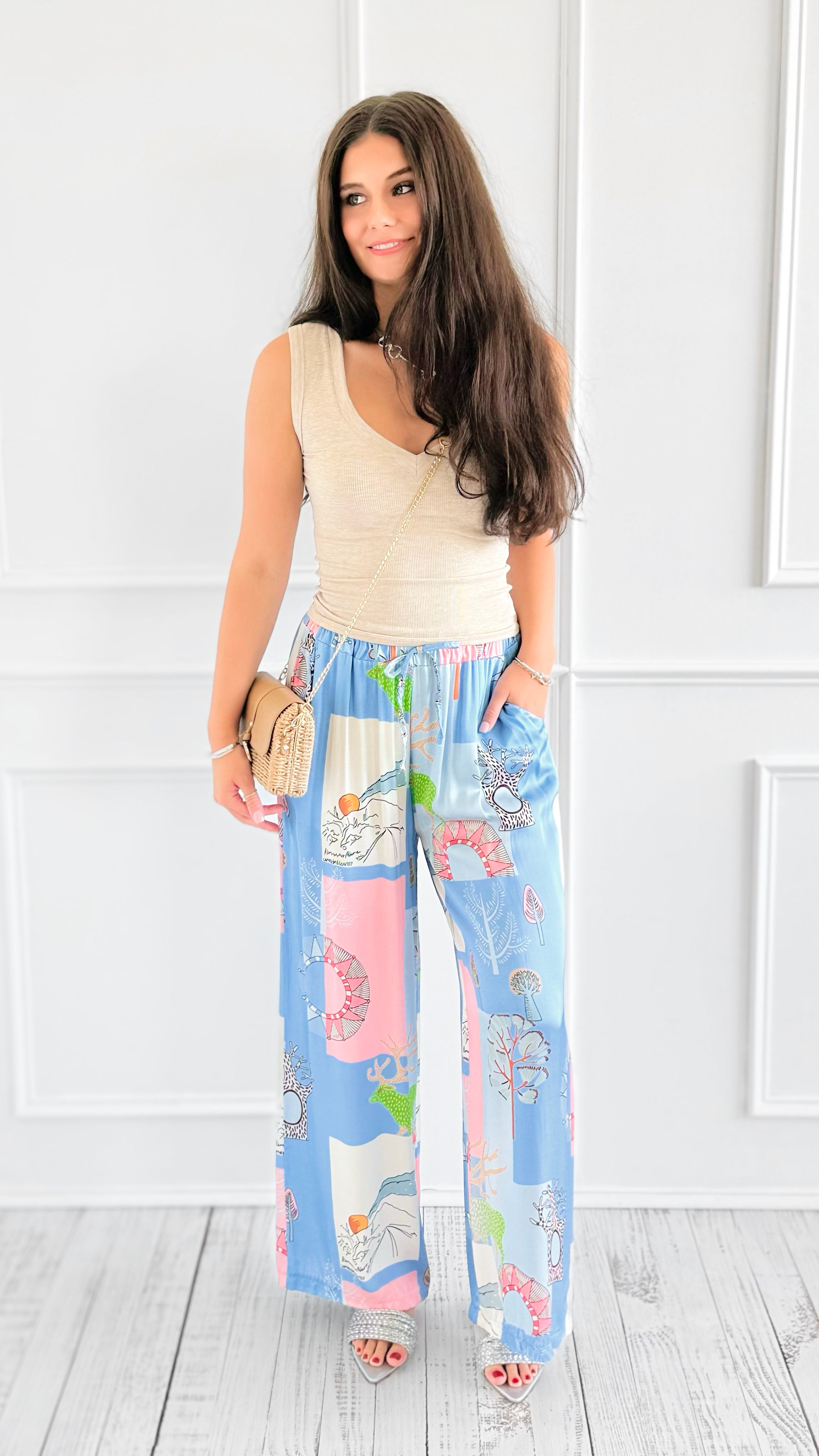 Dreamy Terrain Italian Pants-100 Pants-K2-Coastal Bloom Boutique, find the trendiest versions of the popular styles and looks Located in Indialantic, FL