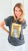 Glam Majesty Italian Graphic Tee-110 Short Sleeve Tops-Italianissimo-Coastal Bloom Boutique, find the trendiest versions of the popular styles and looks Located in Indialantic, FL