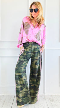 The Off-Duty Jungle Pants-170 Bottoms-ODDI-Coastal Bloom Boutique, find the trendiest versions of the popular styles and looks Located in Indialantic, FL