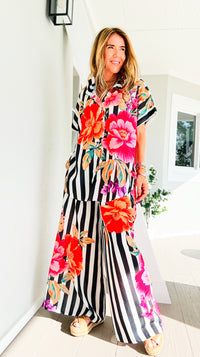 Midnight Bouquet Italian Pant