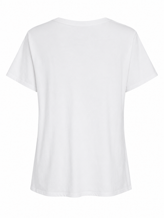 V-Neck Everyday Relaxed Top - White