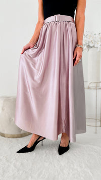 Tea Party Skirt With Belt-170 Bottoms-TABA-Coastal Bloom Boutique, find the trendiest versions of the popular styles and looks Located in Indialantic, FL