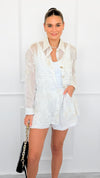 Dreamy Petals Embroidery Italian Set-210 Loungewear/Sets-SEÑORITA C-Coastal Bloom Boutique, find the trendiest versions of the popular styles and looks Located in Indialantic, FL