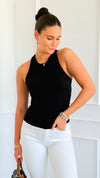 Second Skin Butter Racer Back Tank-00 Sleevless Tops-Rae Mode-Coastal Bloom Boutique, find the trendiest versions of the popular styles and looks Located in Indialantic, FL