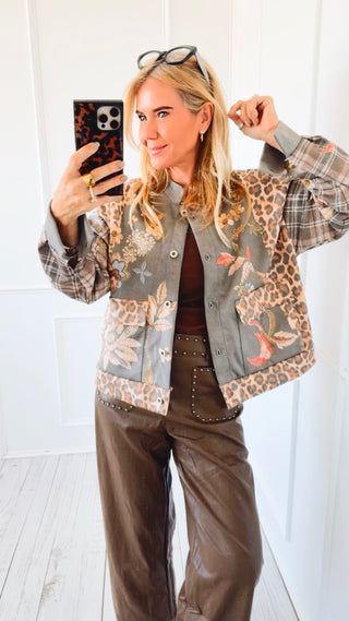Wild Garden  Italian Jacket