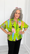 Culture Shock Italian Button Top-110 short Sleeve Top-PORCIENTO-Coastal Bloom Boutique, find the trendiest versions of the popular styles and looks Located in Indialantic, FL
